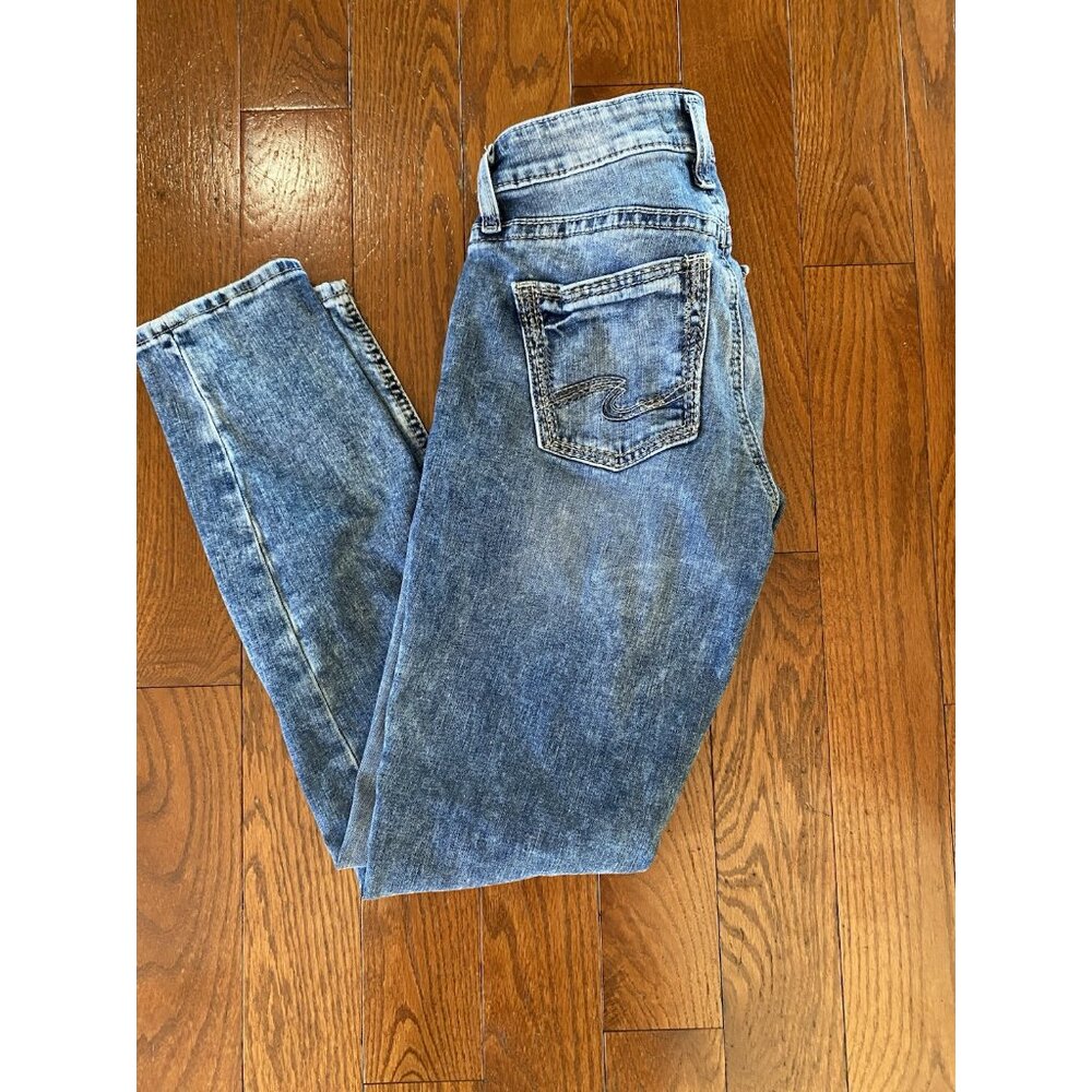 Women's Silver Brand Jeans Boyfriend Cut W25/L29